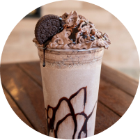 Sweet milkshake
