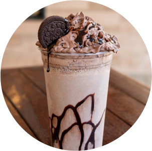 Sweet milkshake