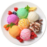 ice-on-plate